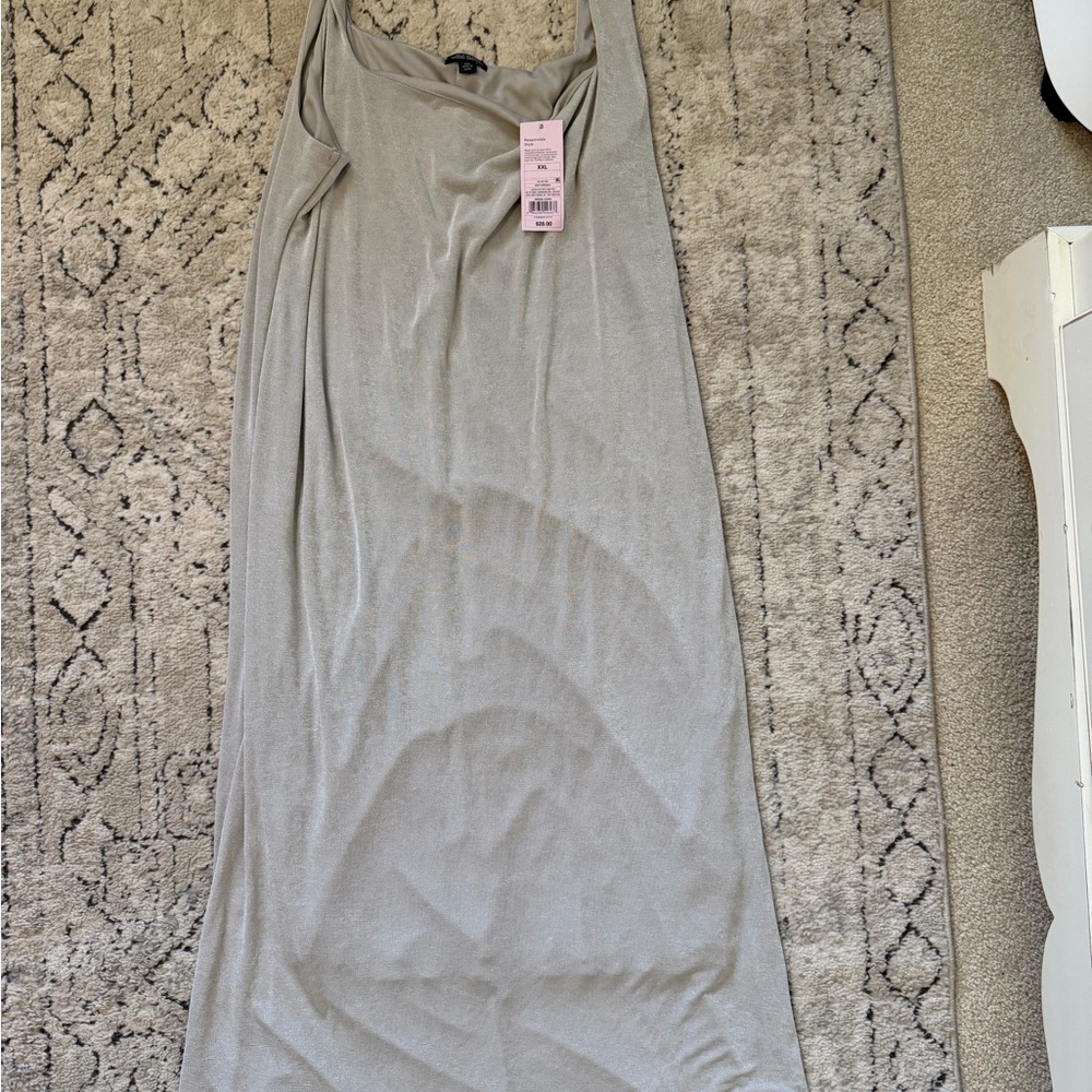 Wild Fable Gray Maxi Dress